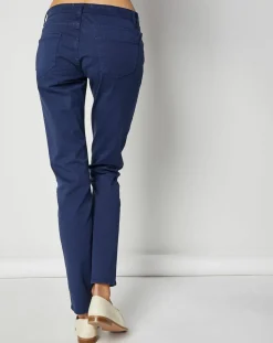 Femme Swildens Pantalon Qajou indigo
