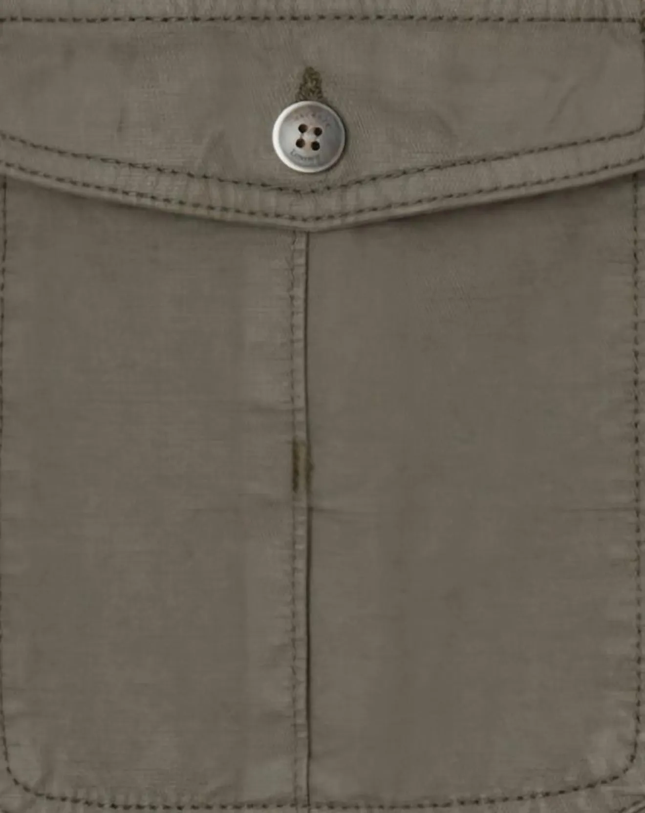 Sale Hackett London Pantalon Regular Fit Cargo kaki