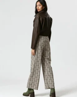 Femme The Korner Pantalon Roxanne crème