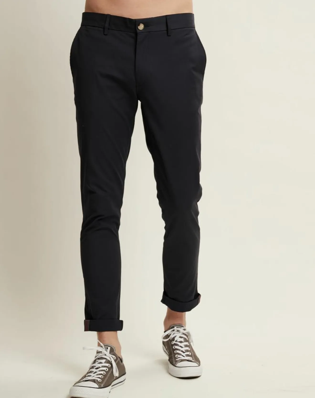 Homme Ben Sherman Pantalon Skinny Arthur bleu marine