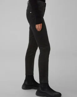Discount Marc O'Polo Pantalon slim Albi effet Velours noir