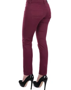 Femme Giorgio di Mare Pantalon slim bordeaux