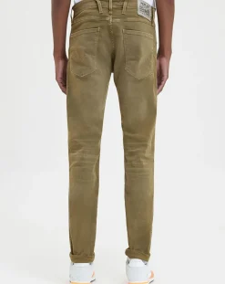 Homme Replay Pantalon Slim bull denim kaki