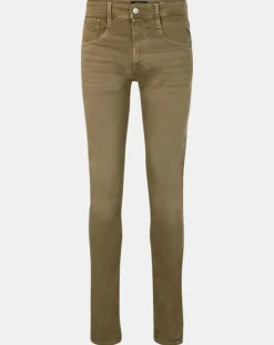 Homme Replay Pantalon Slim bull denim kaki