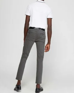 Discount Marc O'Polo Pantalon slim chino Malmo gris foncé