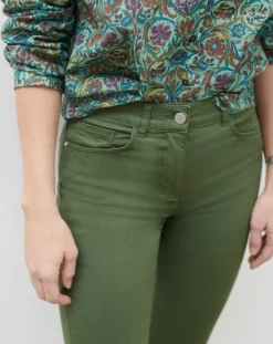 Femme Caroll Pantalon slim Craig B kaki