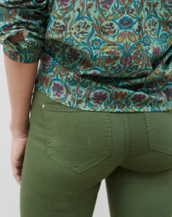 Femme Caroll Pantalon slim Craig B kaki