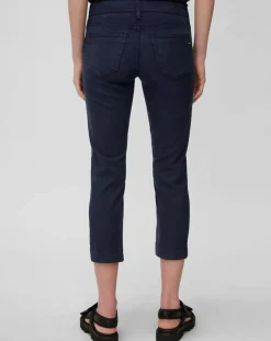 Femme Marc O'Polo Pantalon slim crop Lulea bleu marine