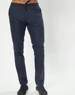 Homme Hackett London Pantalon Slim Fit City Jog bleu marine