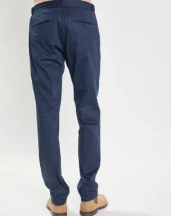 Online Hackett London Pantalon Slim Fit Jig Citytencel bleu marine
