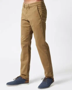 Homme Pepe Jeans Pantalon slim James Knit Military kaki