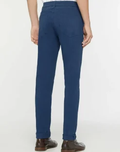 Homme Galeries Lafayette Pantalon slim Kuflex Flex bleu