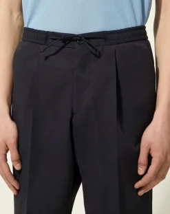 Online Galeries Lafayette Pantalon slim Kujog bleu marine