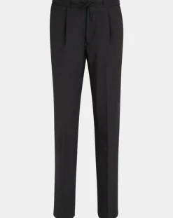 Online Galeries Lafayette Pantalon slim Kujog bleu marine
