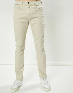 Homme Harris Wilson Pantalon slim Loumi beige