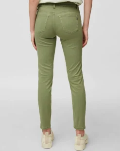 Online Marc O'Polo Pantalon slim lulea vert clair