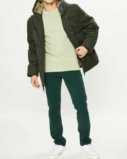 Hot Dockers Pantalon slim Smart 360 Flex Alpha vert foncé