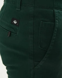 Hot Dockers Pantalon slim Smart 360 Flex Alpha vert foncé