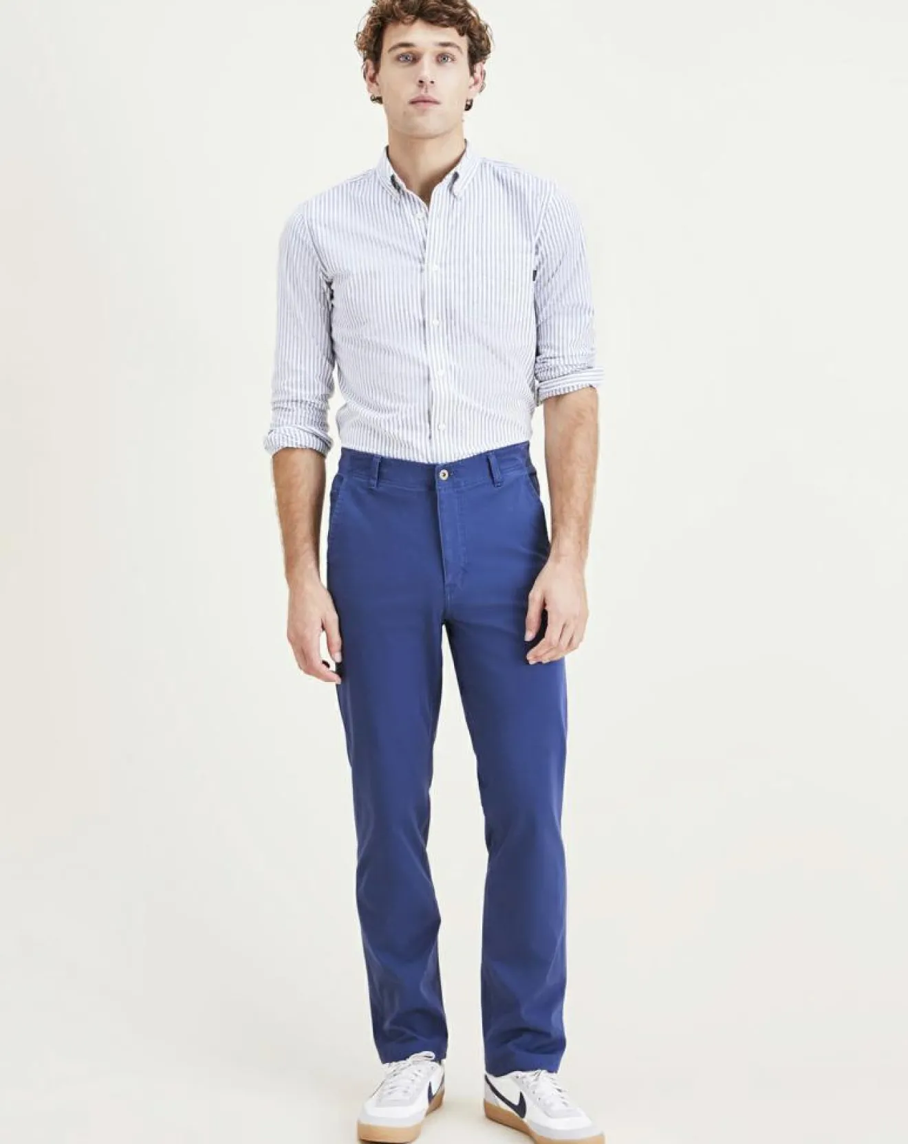 Online Dockers Pantalon Slim Smart 360 Flex Alpha bleu moyen