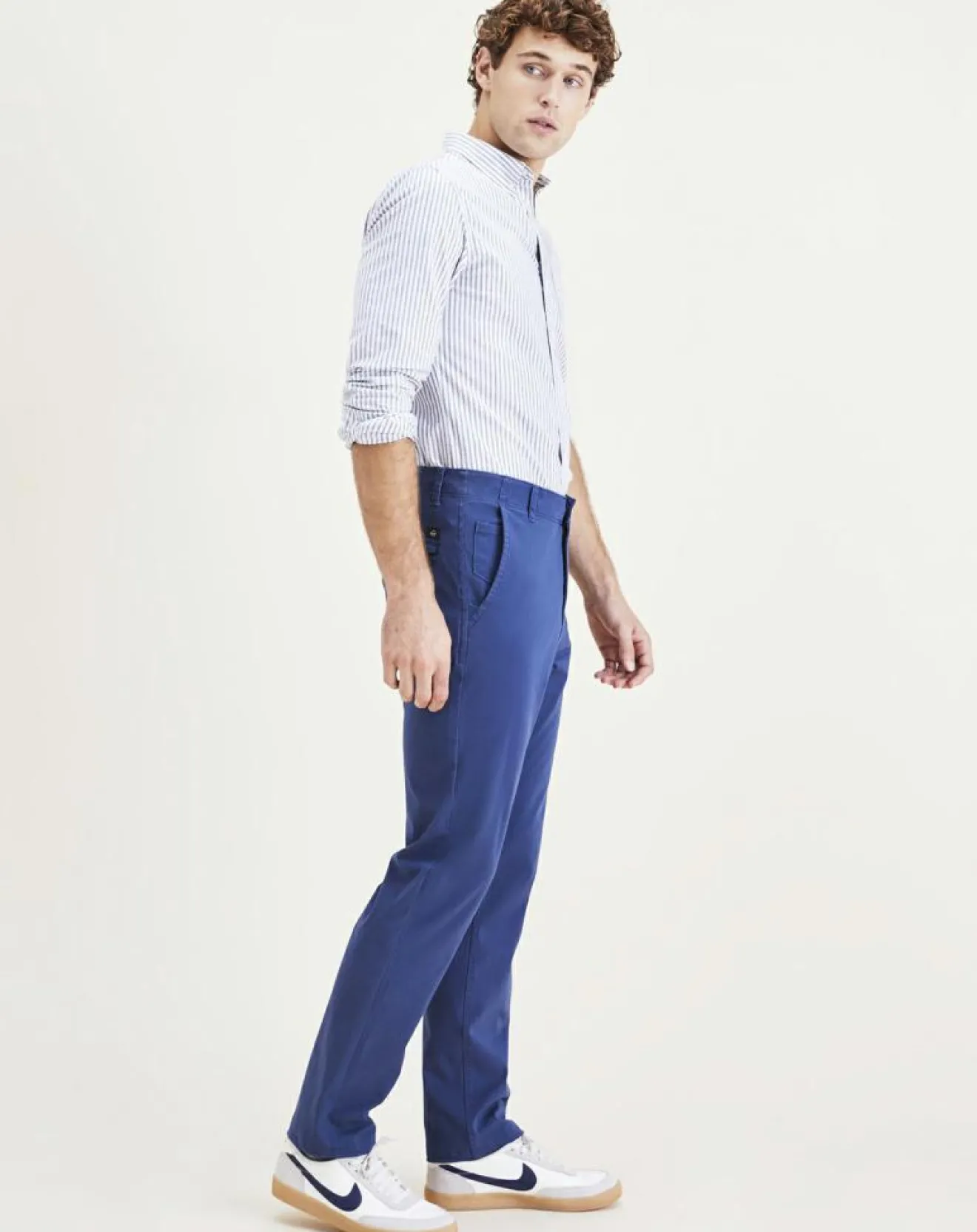 Online Dockers Pantalon Slim Smart 360 Flex Alpha bleu moyen