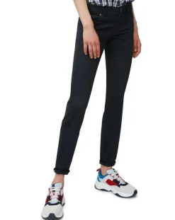 Femme Marc O'Polo Pantalon slim stretch Alby bleu marine