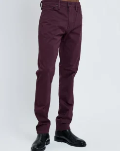 Hot Dockers Pantalon slim Suprême Flex bordeaux