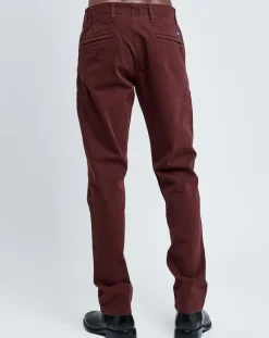 Sale Dockers Pantalon Slim Tapered 360 Flex bordeaux