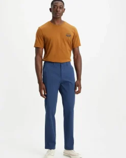 Homme Dockers Pantalon Smart 360 Flex Chino Slim bleu moyen