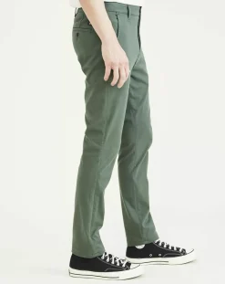 Homme Dockers Pantalon Smart Supreme Flex Skinny vert moyen