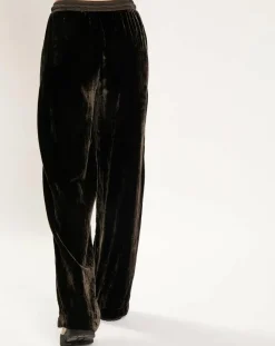 Femme Lauren Vidal Pantalon Solo café