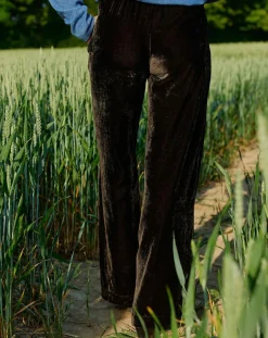 Femme Lauren Vidal Pantalon Solo café