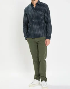 Discount Marc O'Polo Pantalon Stig tapered kaki