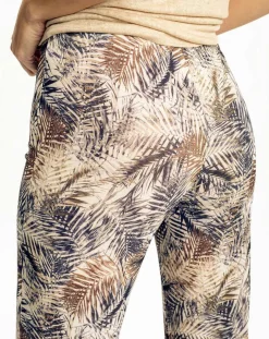 Femme Lauren Vidal Pantalon Store indigo/beige