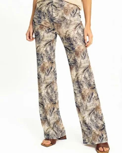 Femme Lauren Vidal Pantalon Store indigo/beige