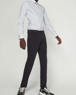 Homme Quiksilver Pantalon Straight Stretch Krandy noir