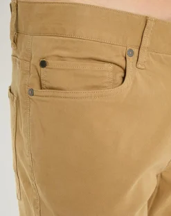 Homme Marc O'Polo Pantalon stretch droit 5 poches beige