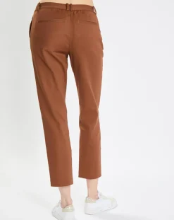 Femme Marc O'Polo Pantalon Torup marron