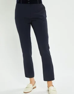 Discount Lauren Vidal Pantalon Vogue taille velours nuit
