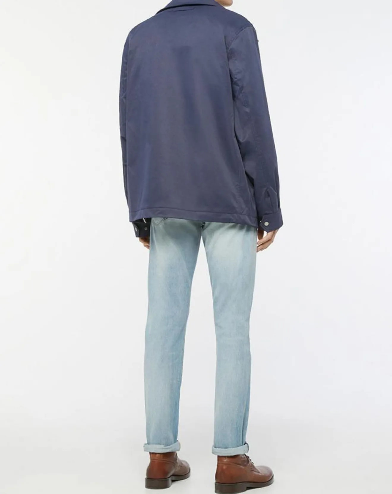 Sale Gant Parka Courte Midlength Jacket bleue