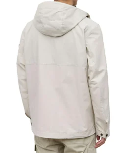 Homme Marc O'Polo Parka Légère à Capuche Mesh écrue