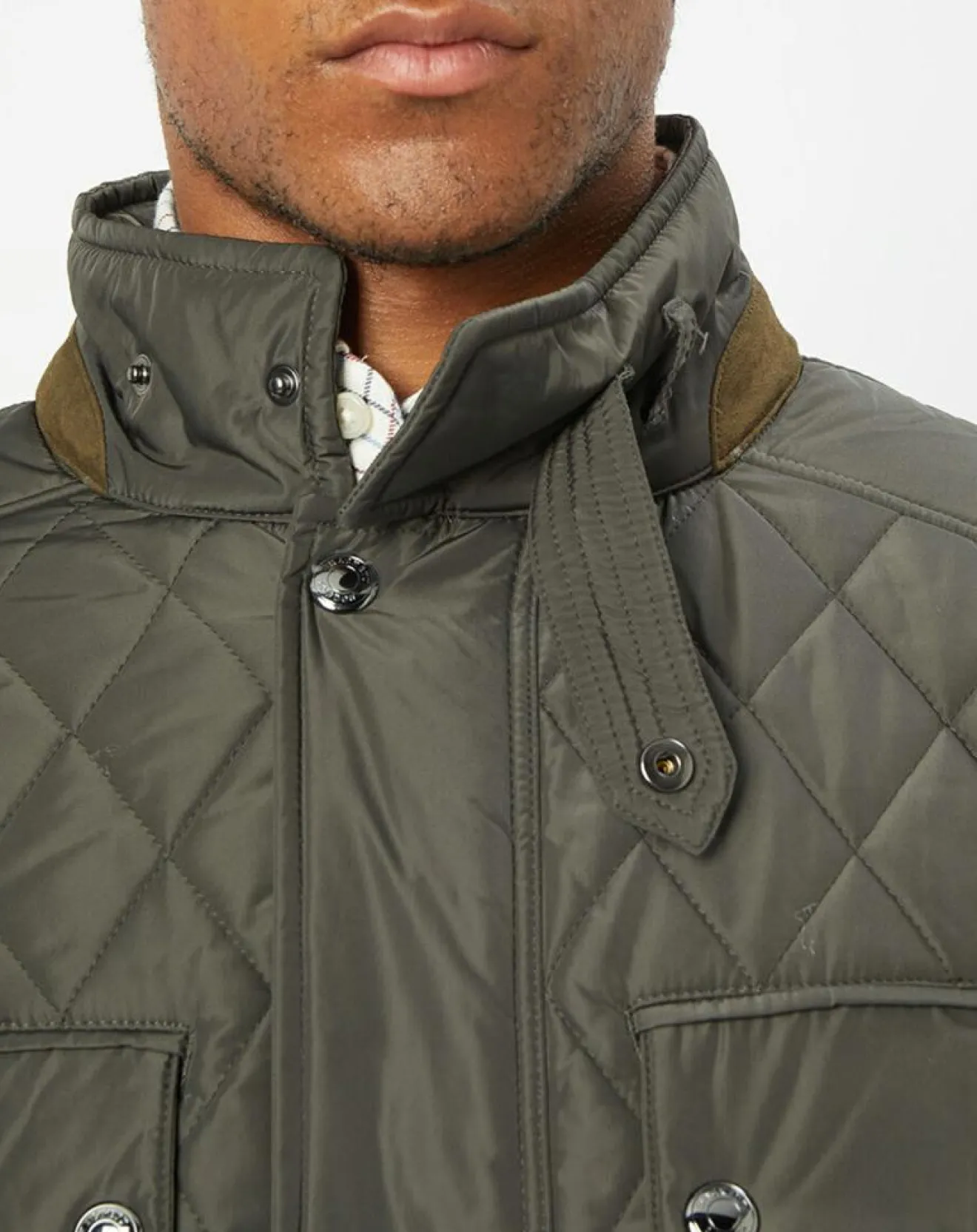 Sale Hackett London Parka légère Ex Olborne gris foncé