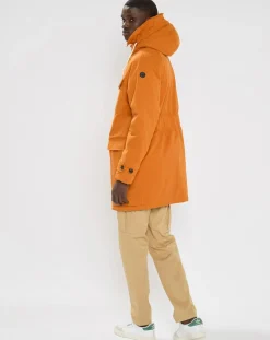 Best Scotch & Soda Parka matelassée à capuche Sherpa orange