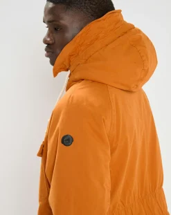 Best Scotch & Soda Parka matelassée à capuche Sherpa orange