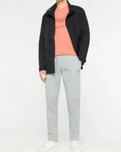 Homme Hackett London Parka Saharienne droite bleu marine