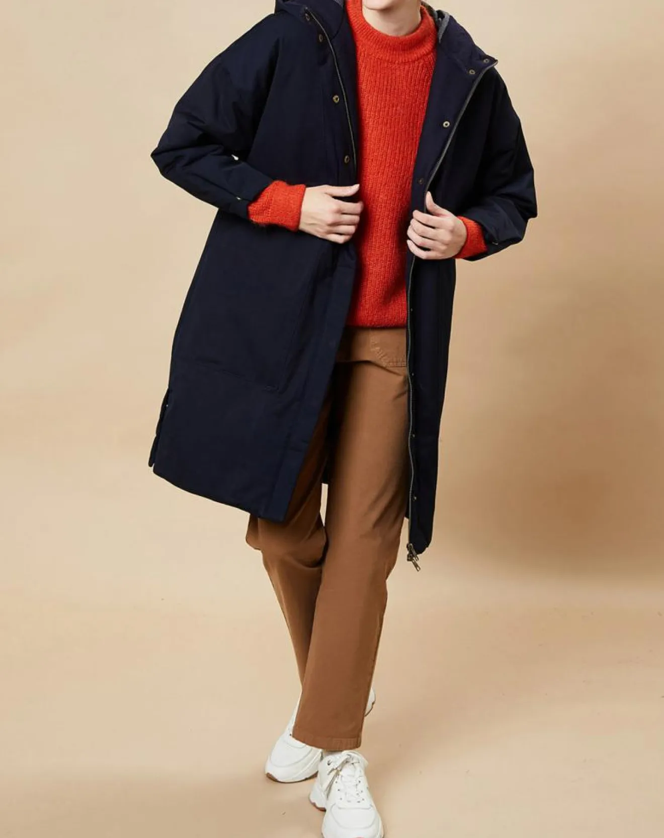 Femme Harris Wilson Parka Syrielle marine