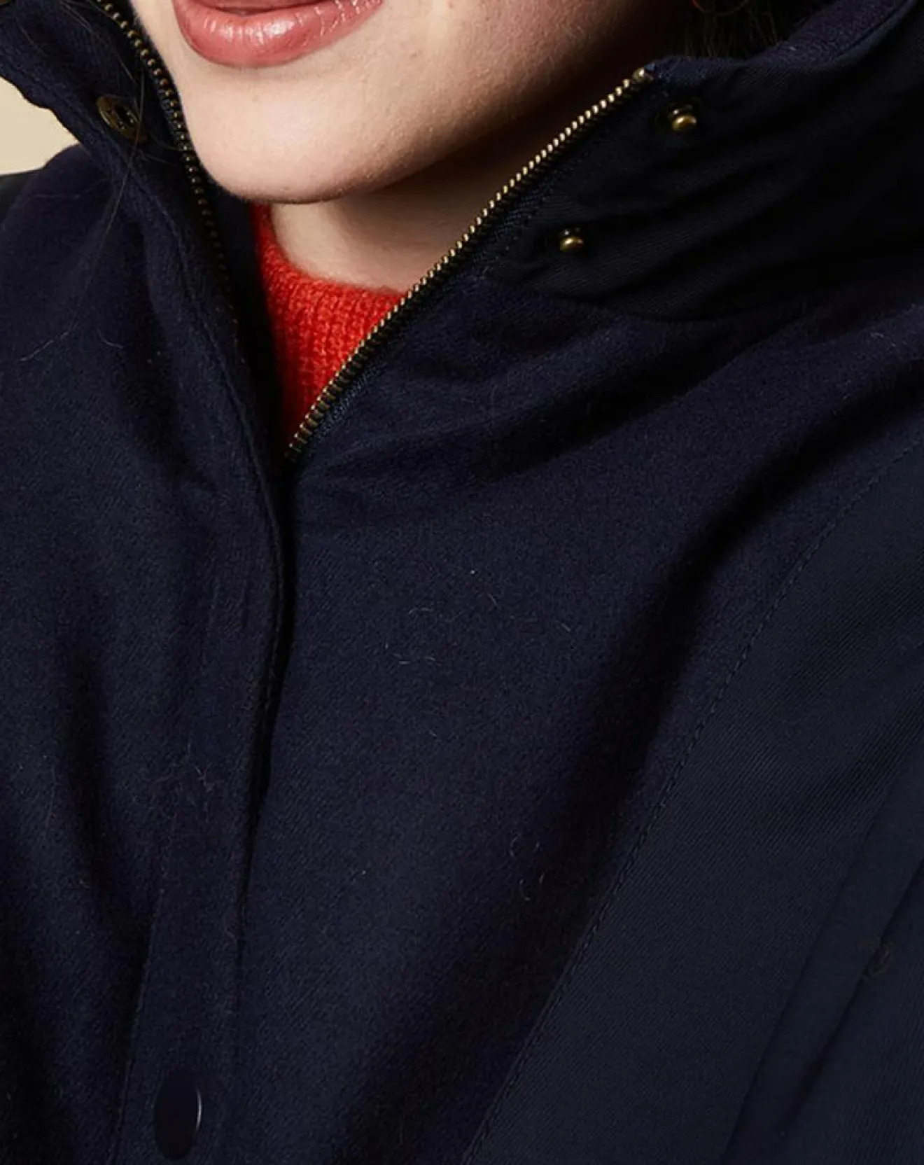 Femme Harris Wilson Parka Syrielle marine