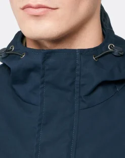 Discount Galeries Lafayette Parka Tech Larka bleu marine