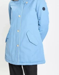 Best Marc O'Polo Parka Thermor à capuche fausse fourrure bleue