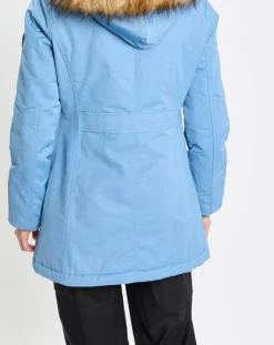 Best Marc O'Polo Parka Thermor à capuche fausse fourrure bleue