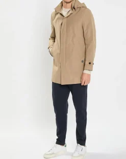 Homme Marc O'Polo Parka Thermor Double Amovible beige